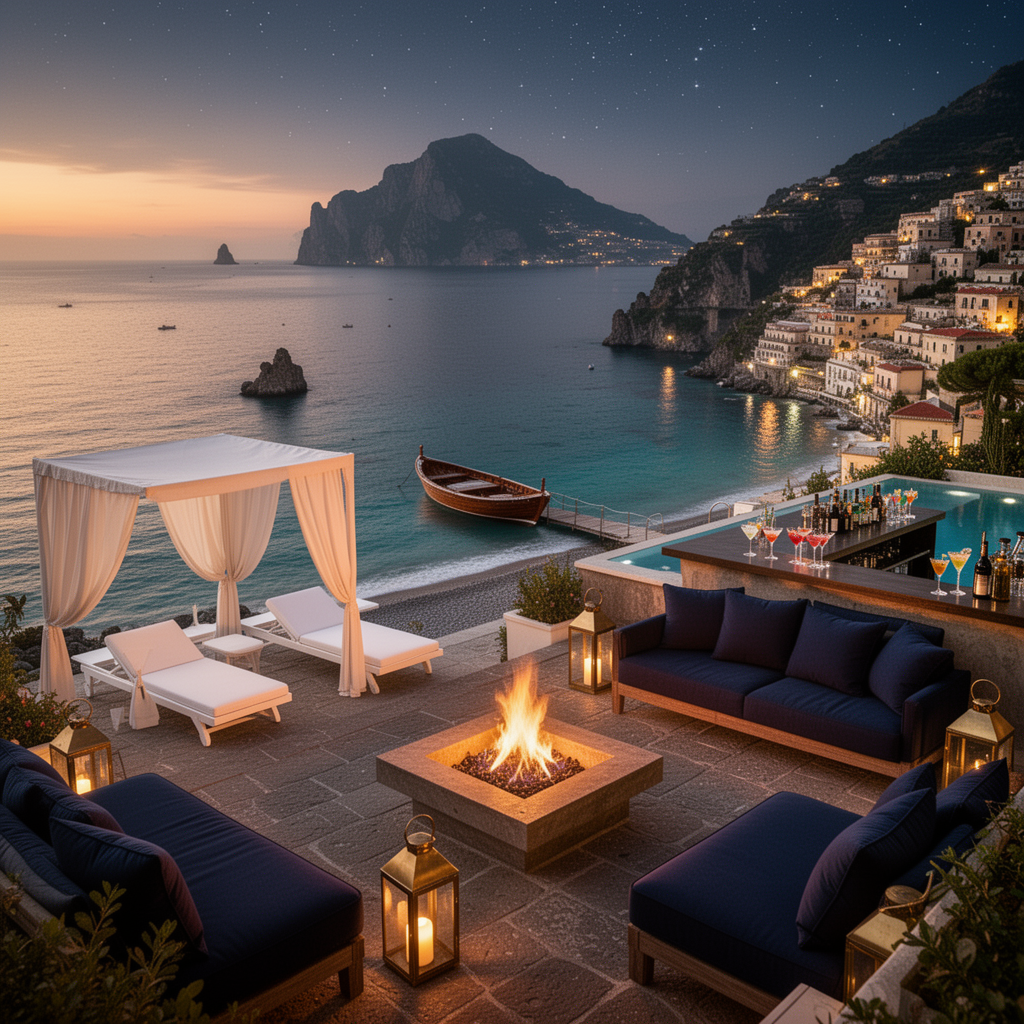 Rooftop Terrace at Auscot Revoires